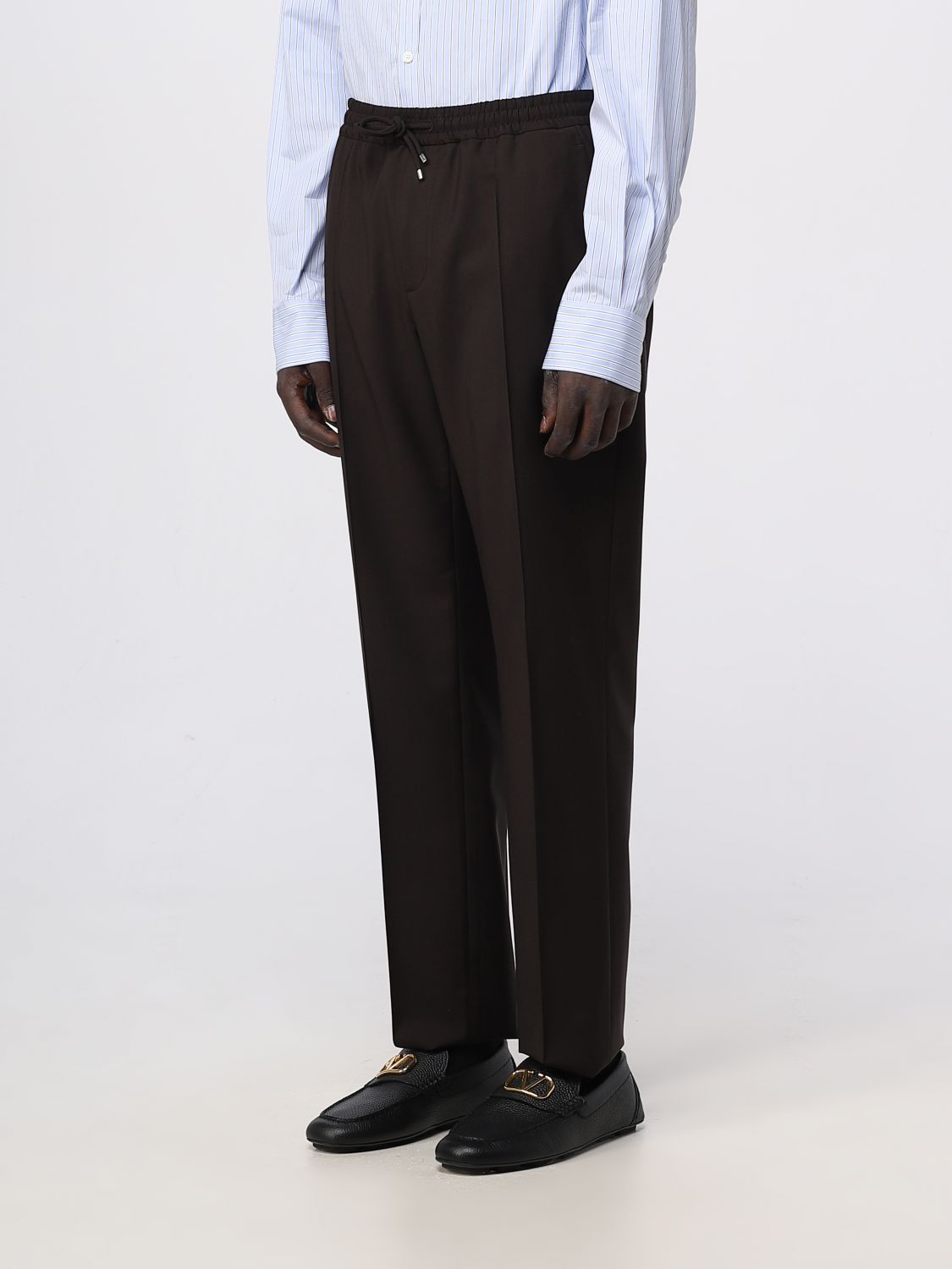 Valentino Pants Men Brown