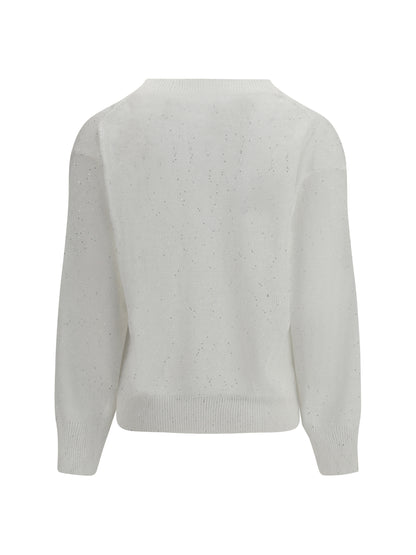 BRUNELLO CUCINELLI Sparkling linen T-shirt