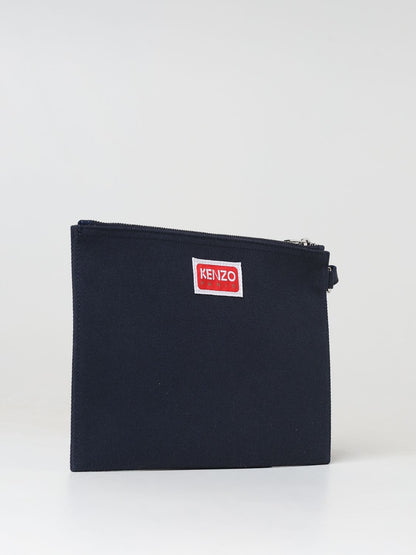 Kenzo Briefcase Men Blue