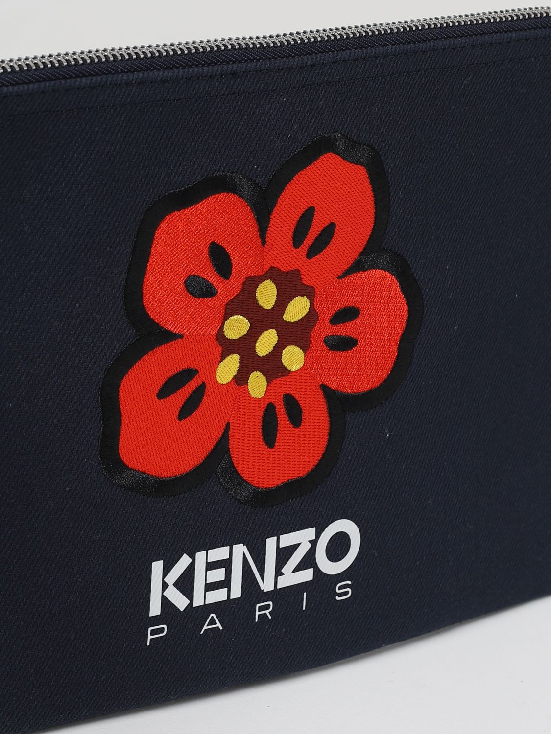 Kenzo Briefcase Men Blue