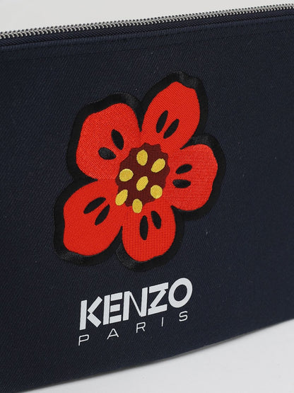Kenzo Briefcase Men Blue