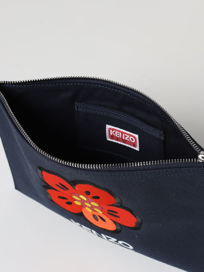 Kenzo Briefcase Men Blue