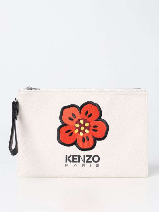 Kenzo Briefcase Men Ecru