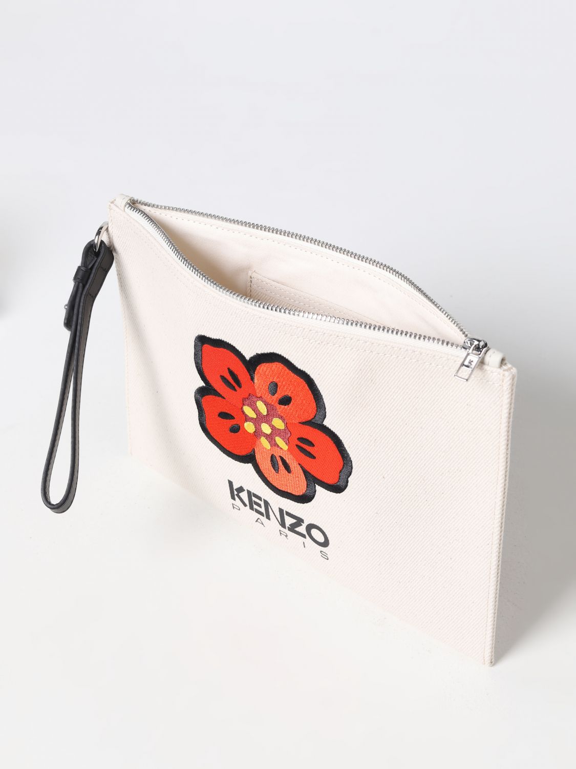 Kenzo Briefcase Men Ecru