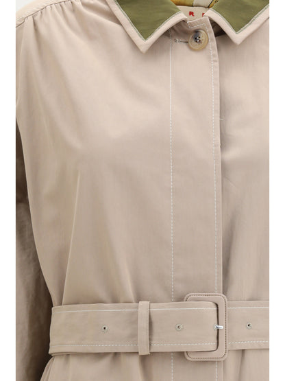 MARNI Gabardine Trench