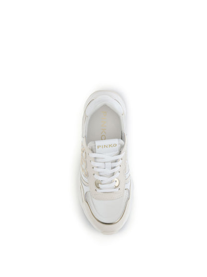 PINKO Suede Zoe Sneakers with logo
