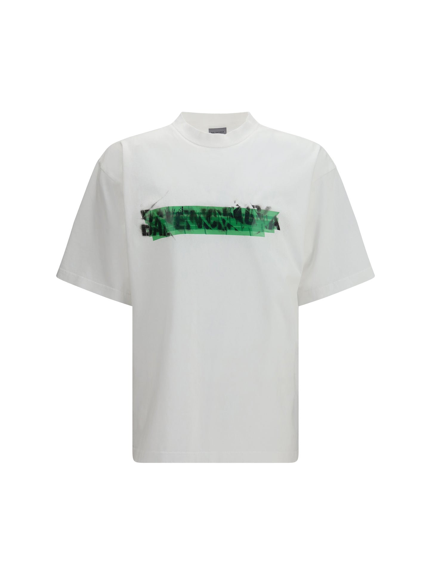 BALENCIAGA Messy Spray T-shirt in cotton