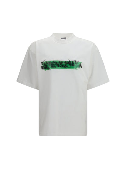 BALENCIAGA Messy Spray T-shirt in cotton