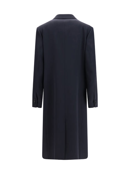 Loewe Wool Coat - Dark Navy