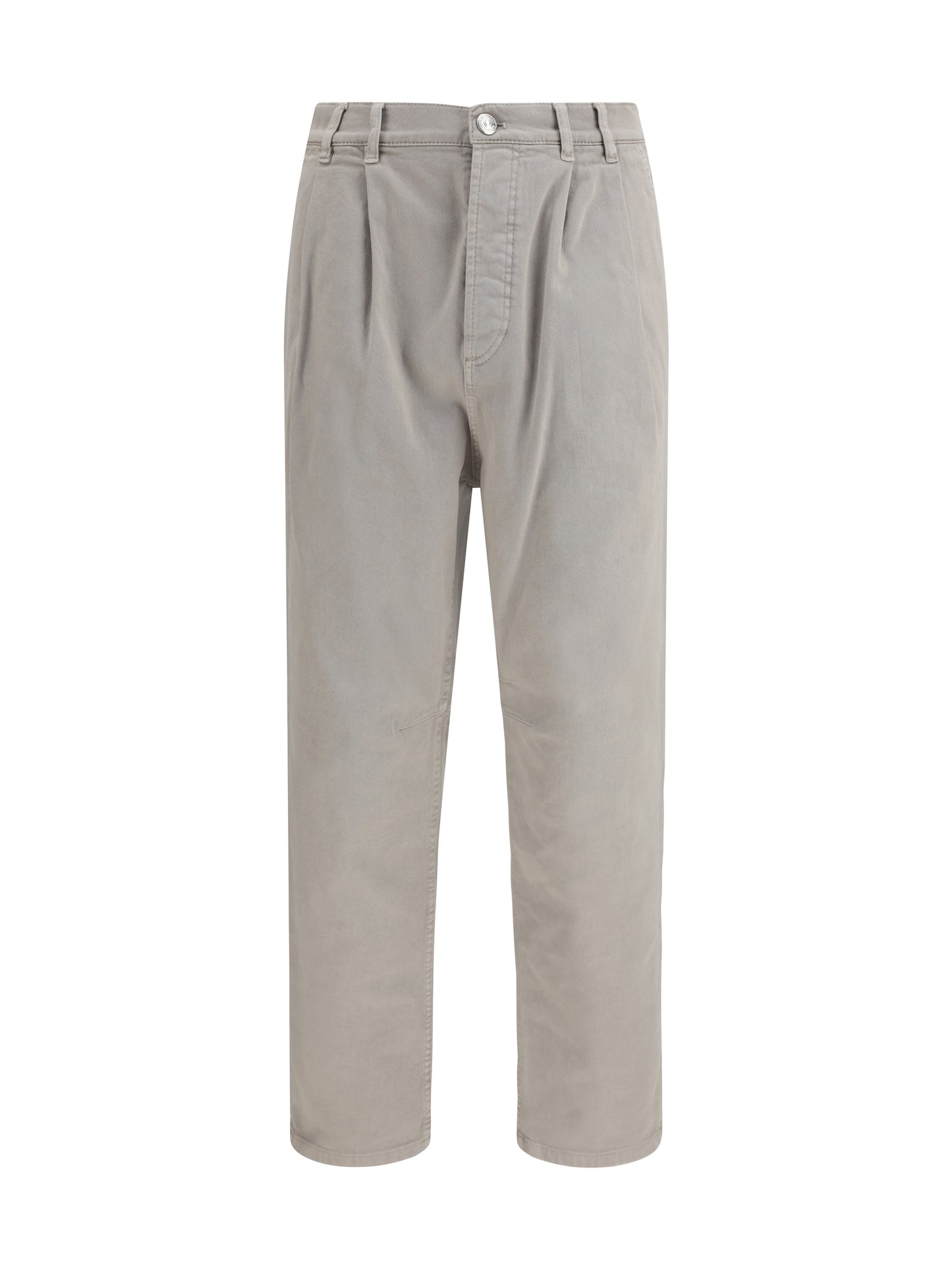 BRUNELLO CUCINELLI Stretch canvas Pants