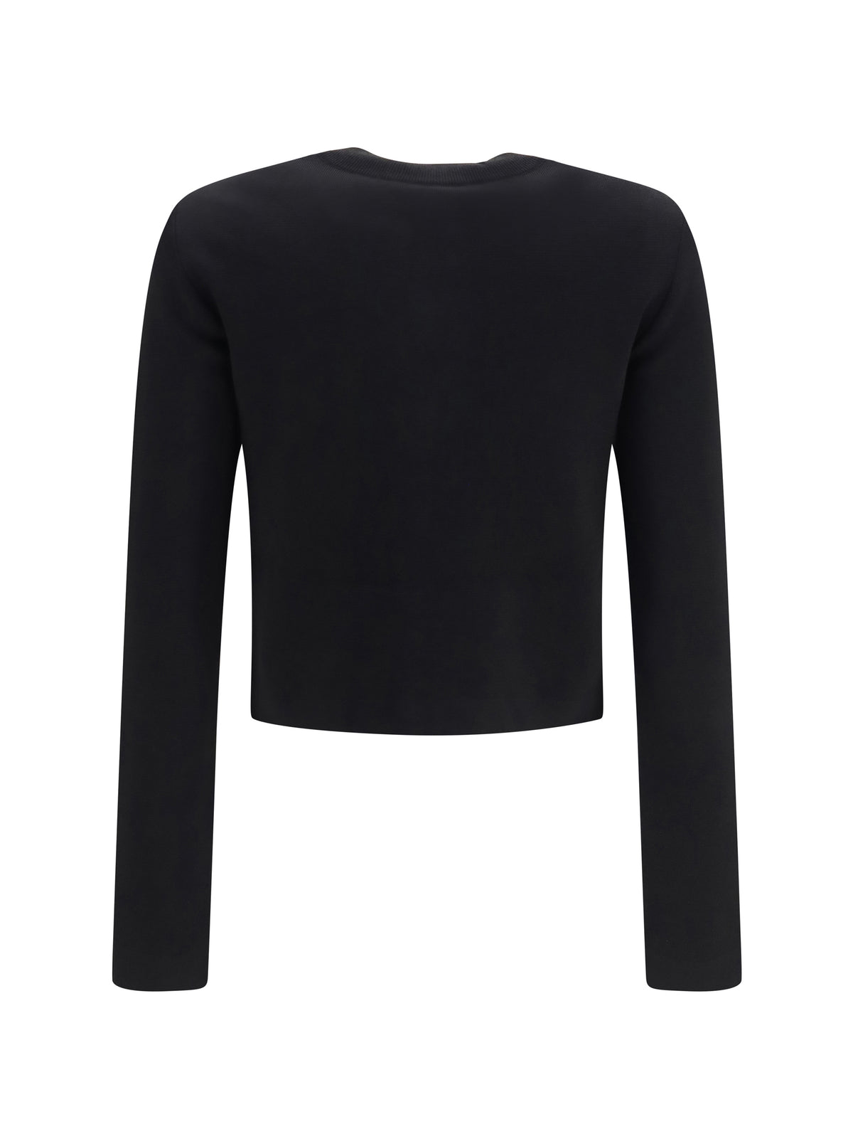 Balmain Round-neck viscose Cardigan - Noir