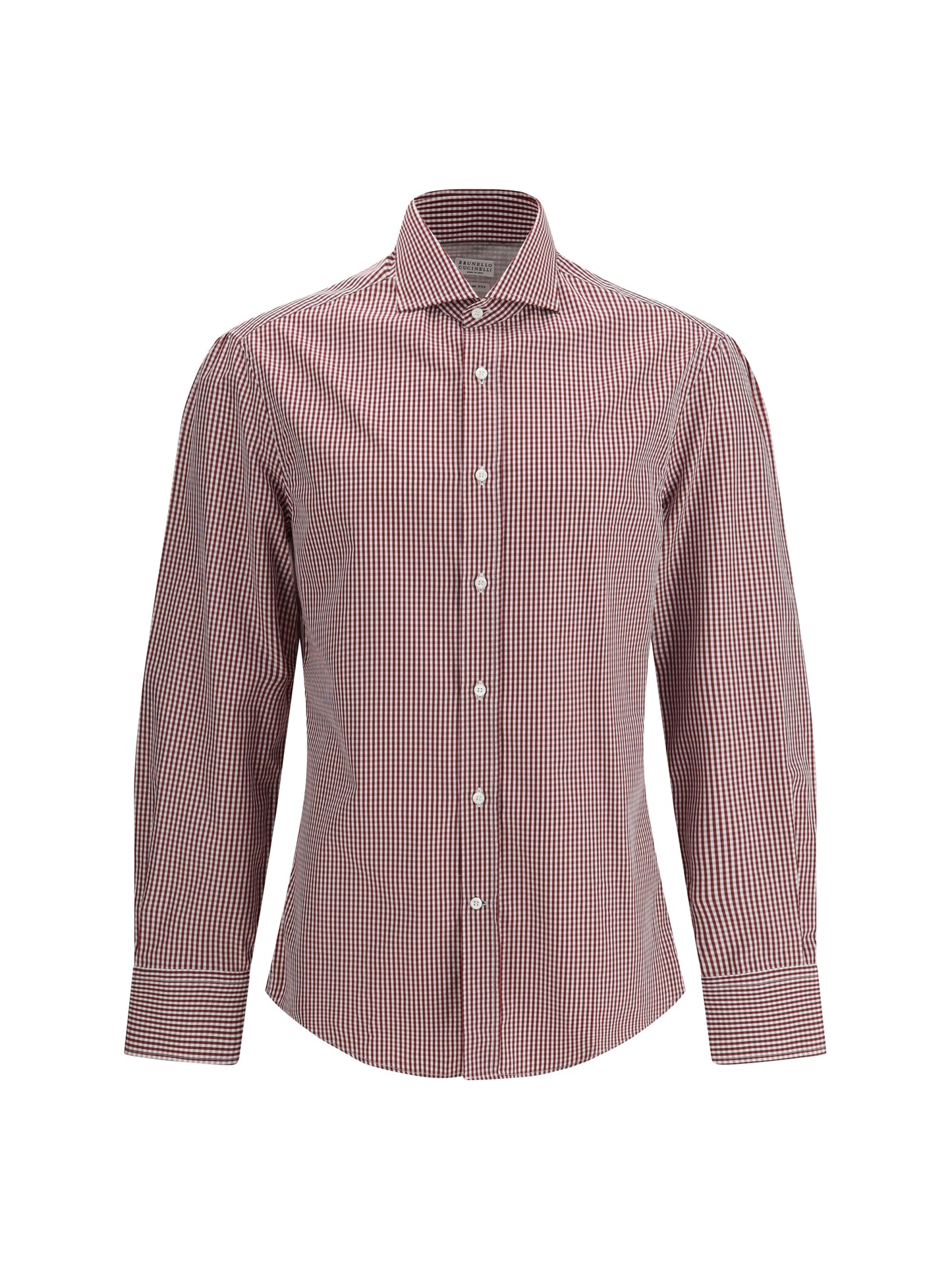 BRUNELLO CUCINELLI Slim fit cotton check Shirt