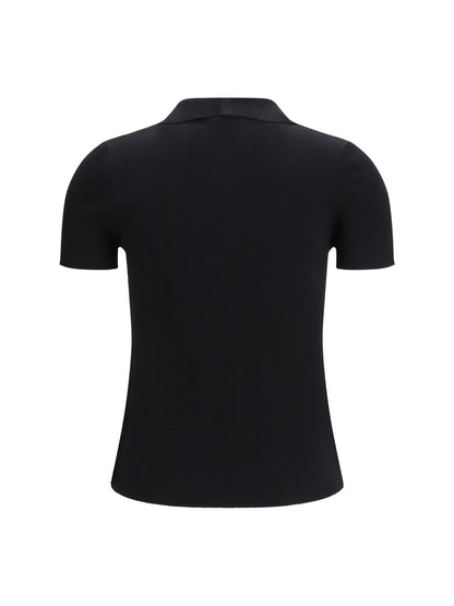 MAX MARA Albero Wool Polo Shirt