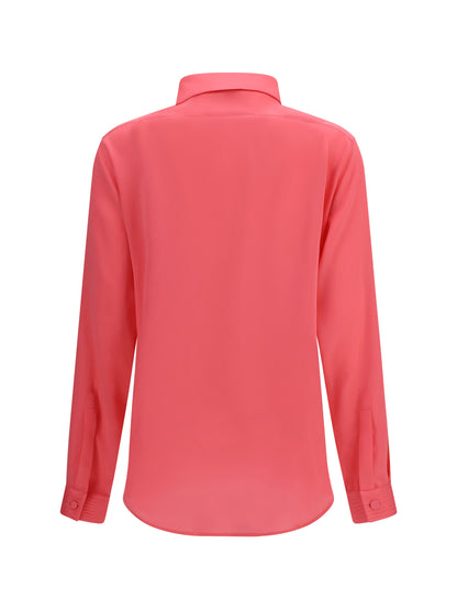 TOM FORD Tuxedo Shirt in silk with pleated bib