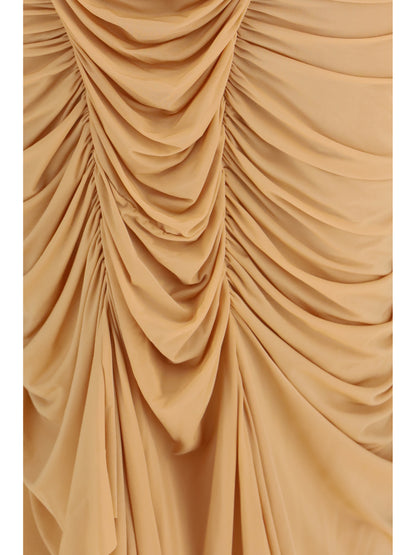 Francesco Murano Draped long Dress - 600