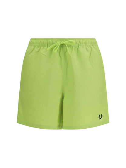 Fred Perry Swim Shorts - Citron