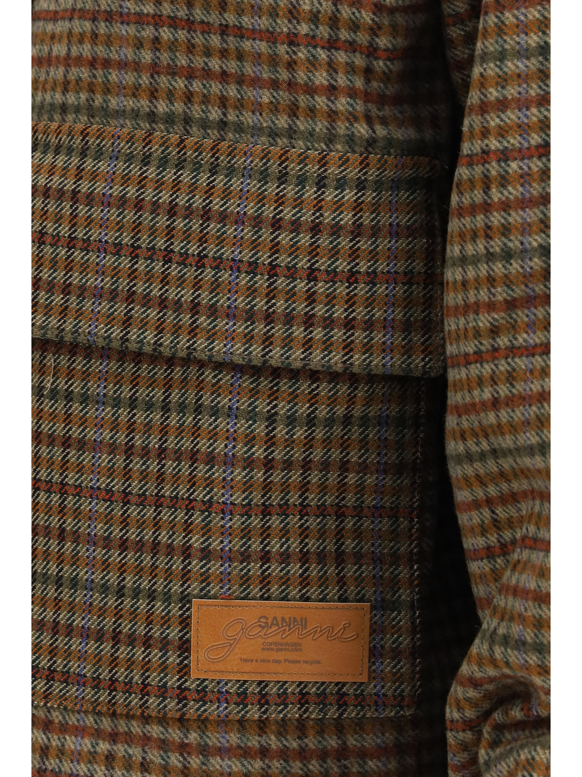 Ganni Twill Jacket - Multicolour