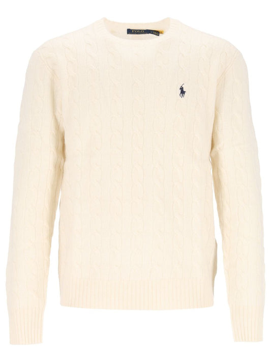 Polo Ralph Lauren Crew Neck Sweater - White