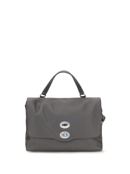 Zanellato Medium Postina Daily Handbag - Grey Vulcano