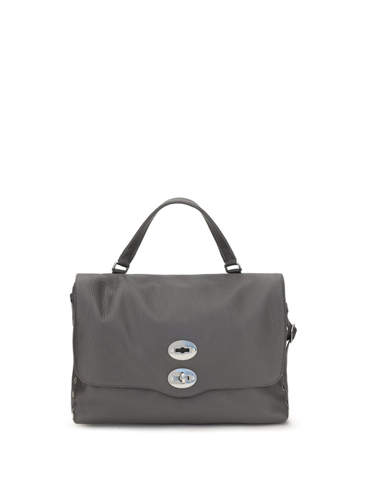 Zanellato Medium Postina Daily Handbag - Grey Vulcano
