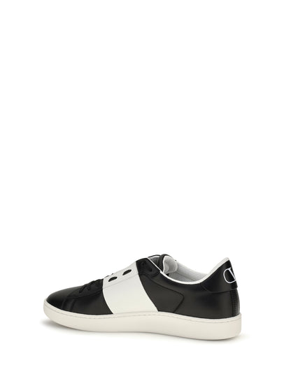 Valentino Garavani Open Sneakers - Black-White/White/White