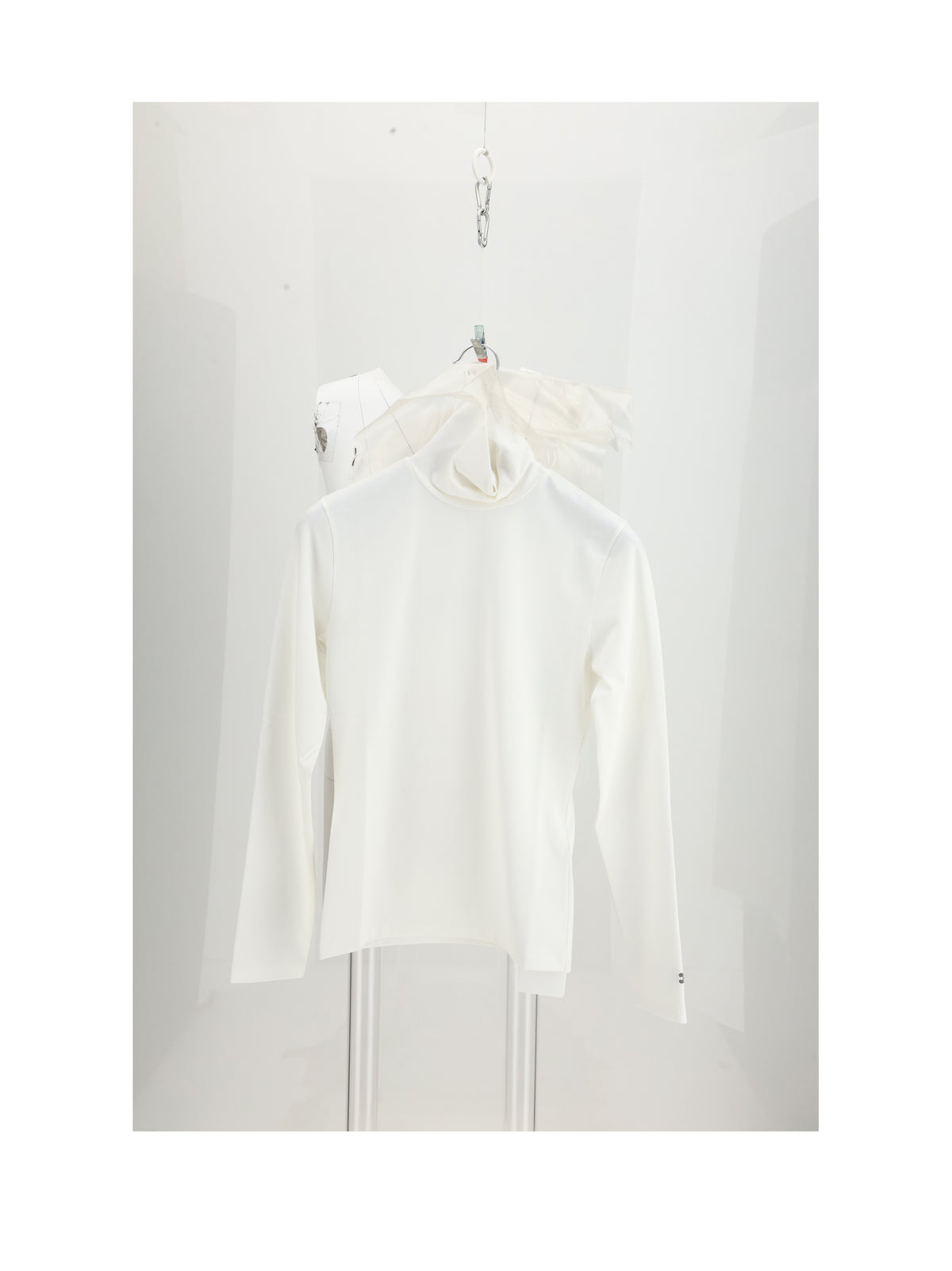 Celine HIGH NECK TOP - Optic White
