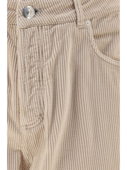 Brunello Cucinelli Corduroy Pants - Sabbia+Perla