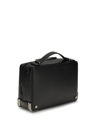 Christian Louboutin Small Tactical leather Handbag - Black