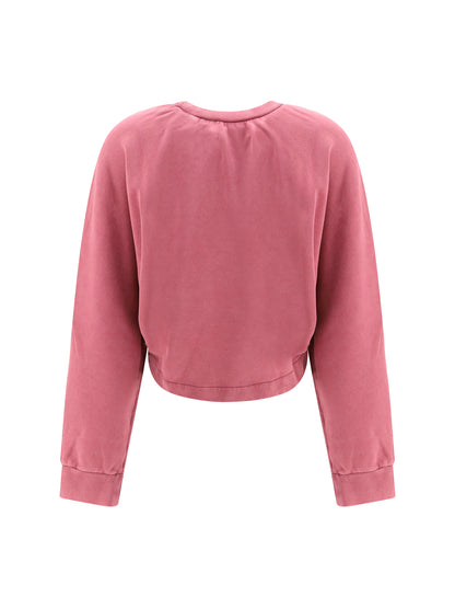 Off-White Off Stamp balloon crewneck Sweatshirt - Fade Out Hawthorn Rose Hawthorn Rose