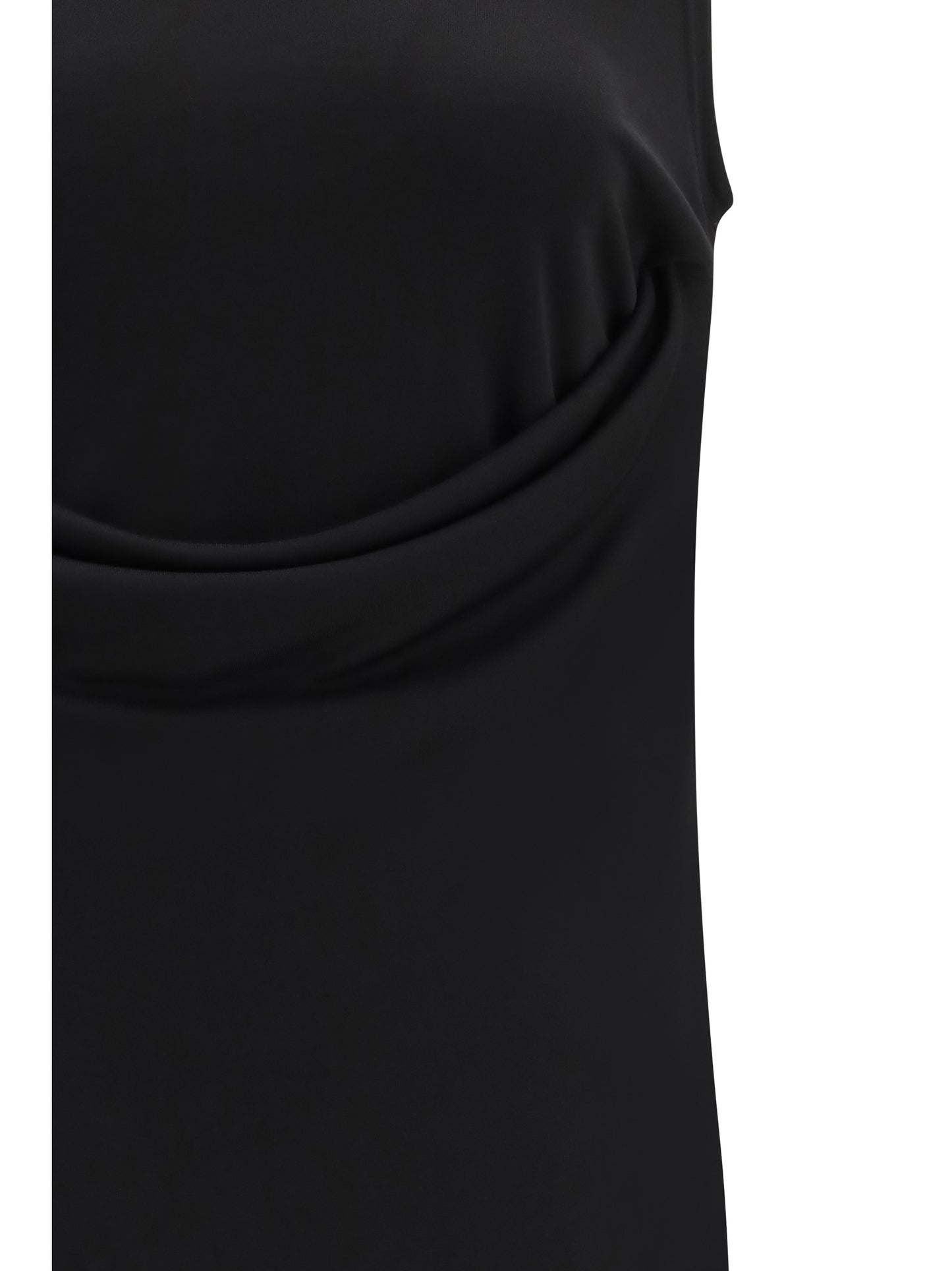 AMI PARIS Sleeveless Top with lavallière neckline in jersey