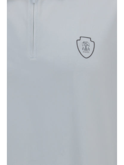 BRUNELLO CUCINELLI Polo with crest
