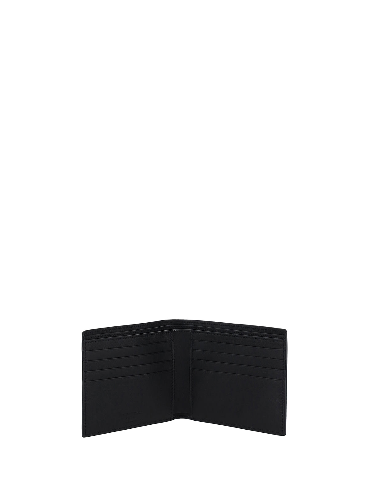 Saint Laurent Leather Wallet - Black
