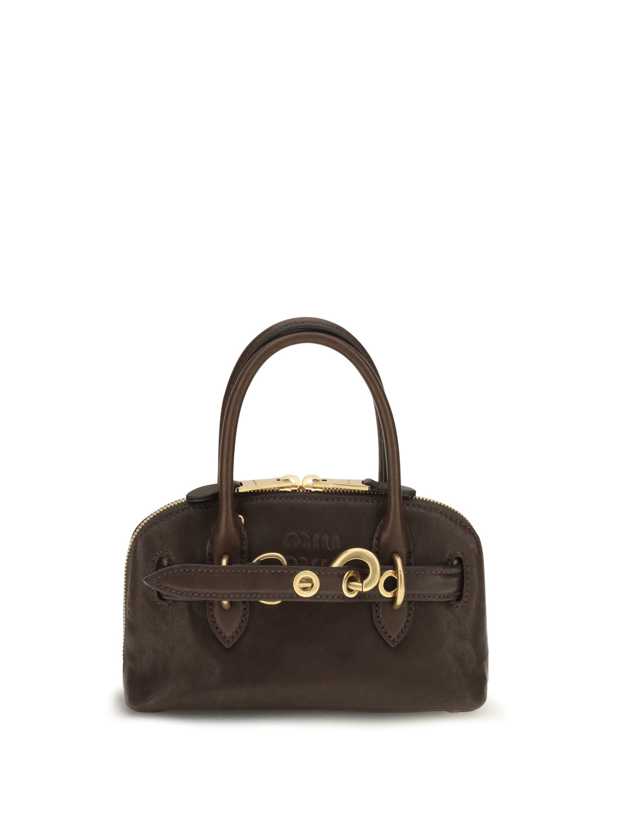 Miu Miu Aventure Mini Nappa leather Handbag - Radica