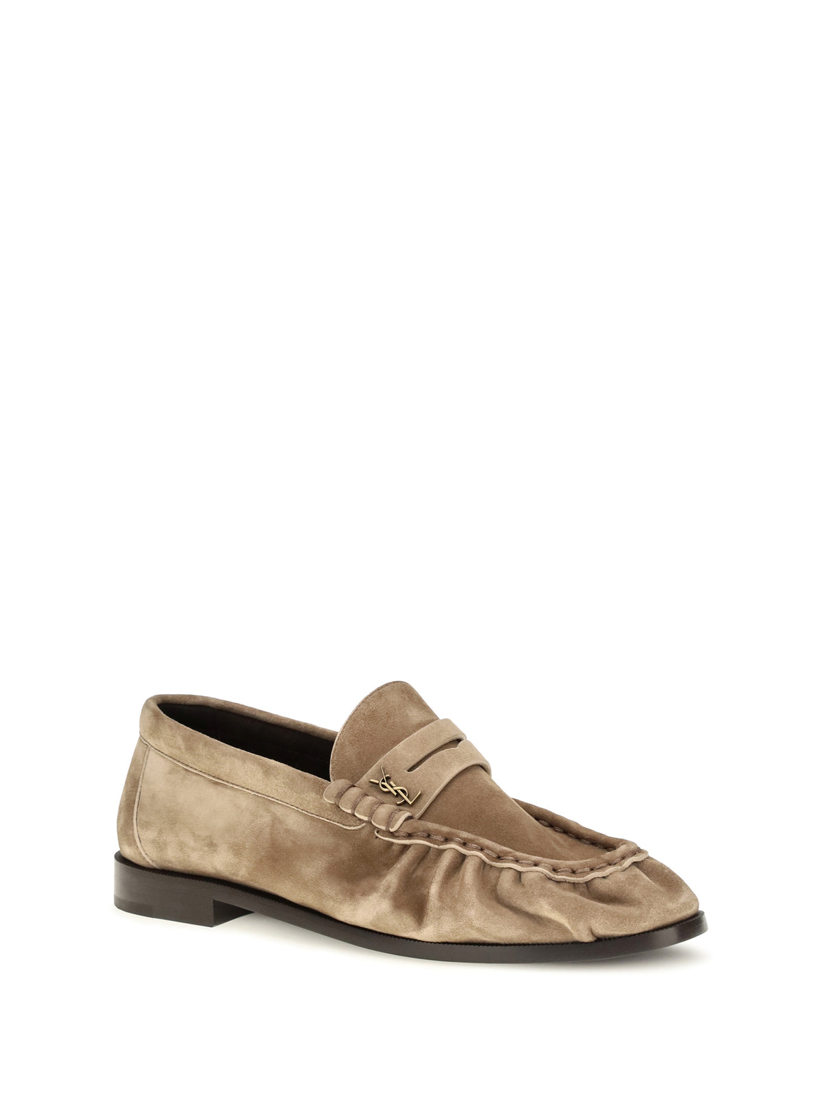 Saint Laurent Le Loafer suede Loafers - City Nude