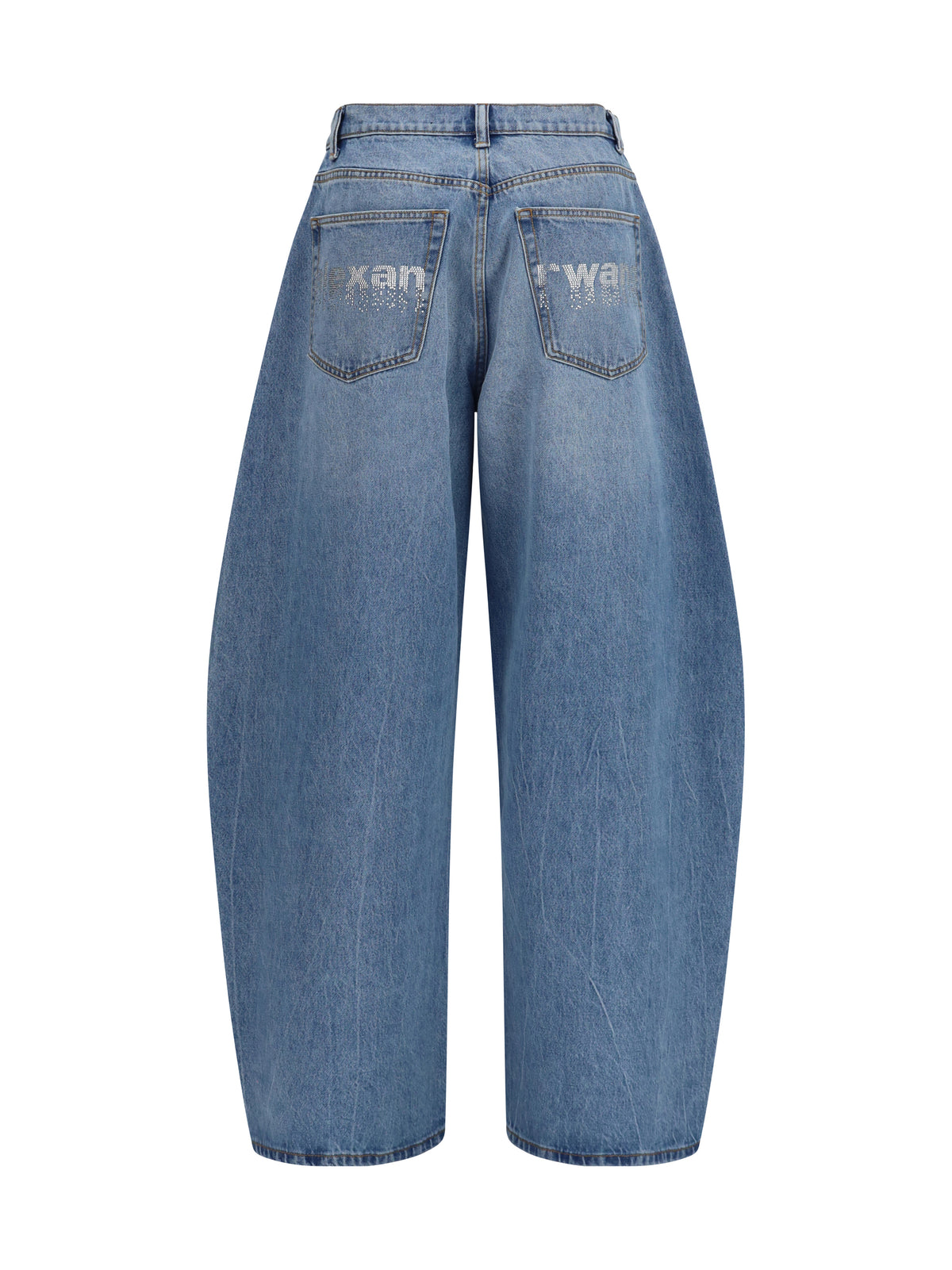 Alexander Wang Crystal balloon Jeans - Vintage Light Indigo