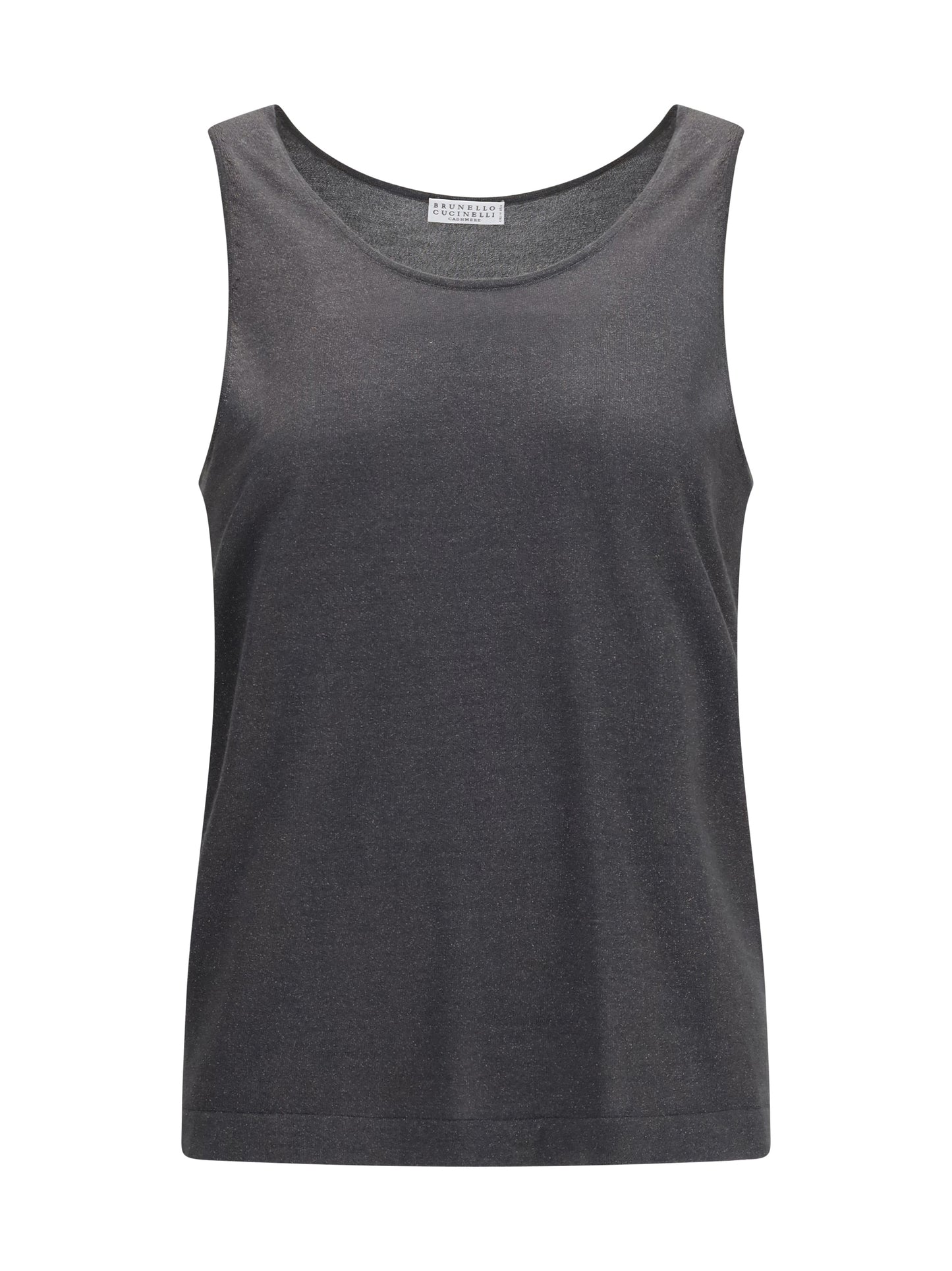 BRUNELLO CUCINELLI Luminous knit Tank Top