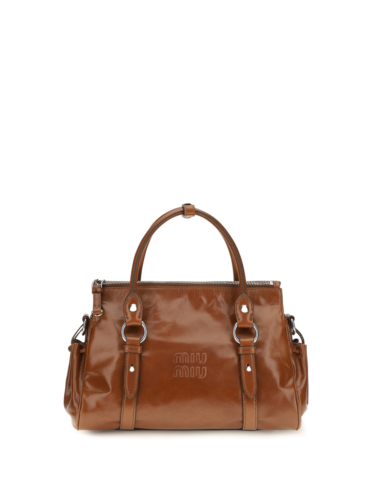 Miu Miu Leather Handbag - Palissandro