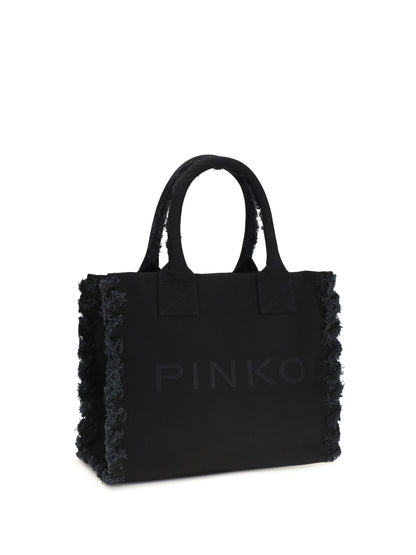 PINKO Canvas Tote Bag
