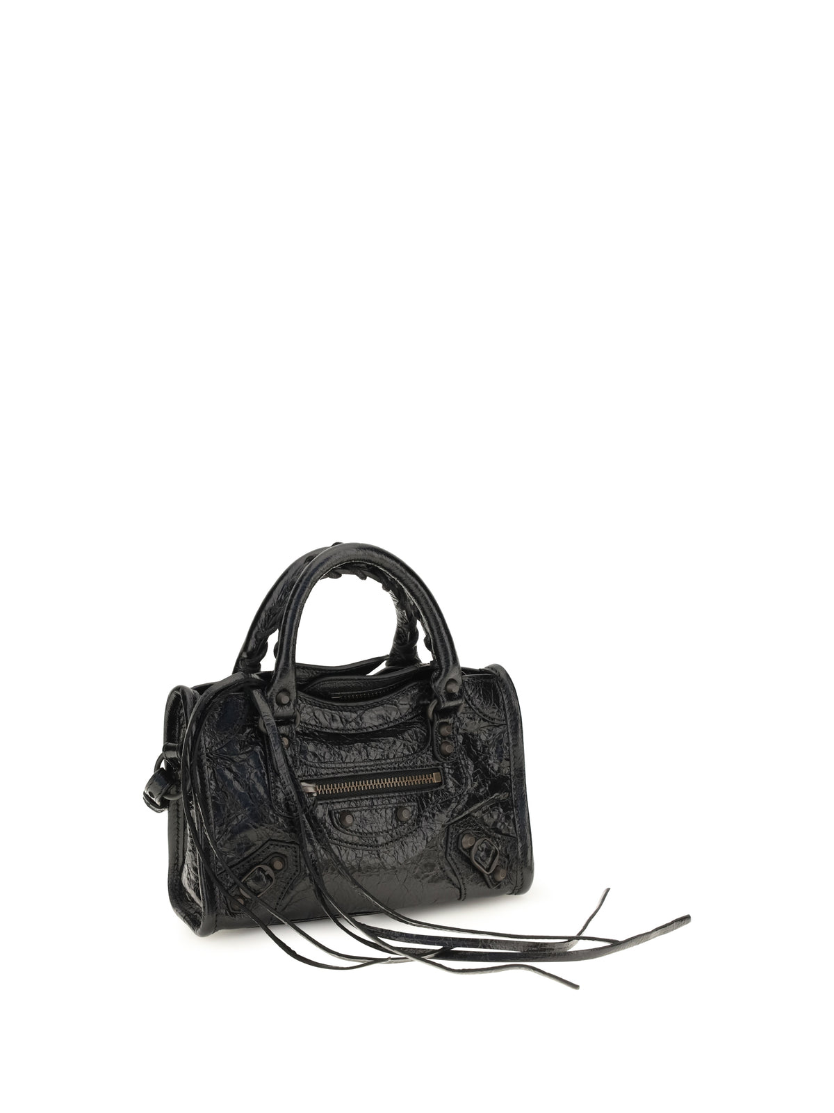 Balenciaga Le City Nano Handbag - Black