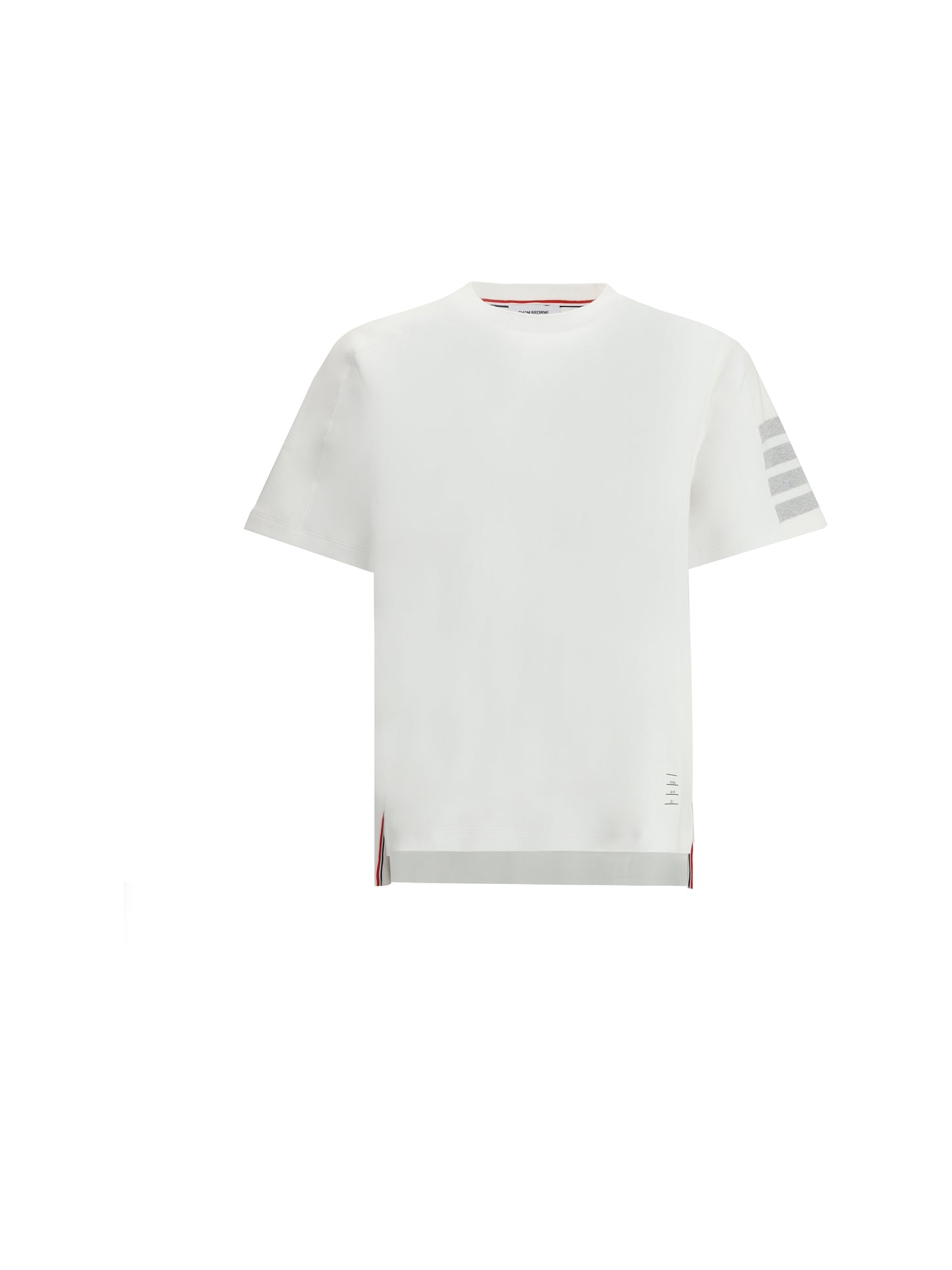 THOM BROWNE T-shirt with horizontal bands