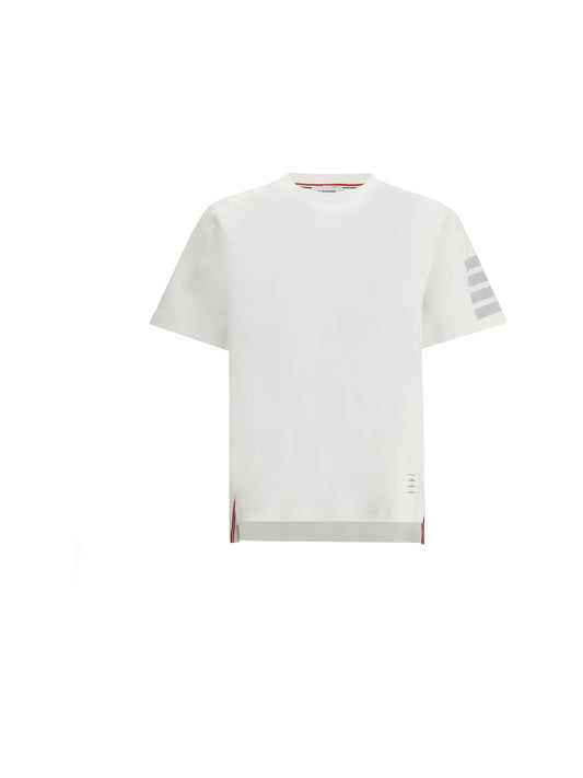 THOM BROWNE T-shirt with horizontal bands