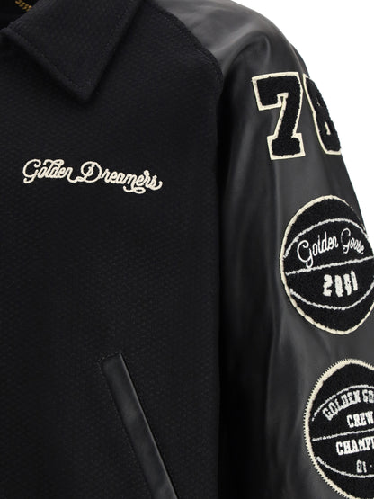 GOLDEN GOOSE Bomber Jacket in wool