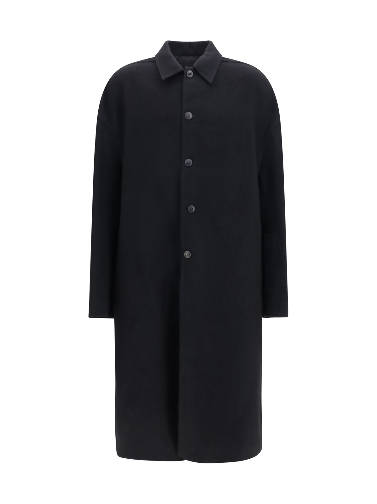Rick Owens Brad virgin wool Coat - Black