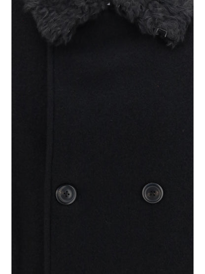 Our Legacy Wage double-breasted Coat - Black
