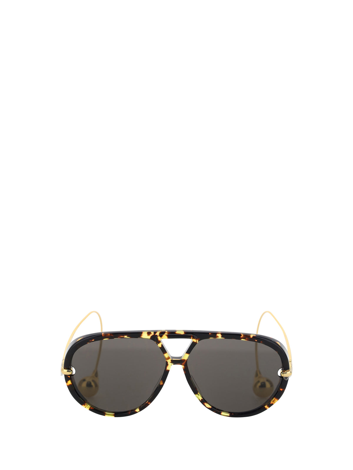 Bottega Veneta Drop Aviator Sunglasses - Flannel