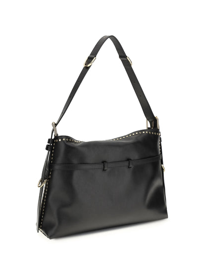 GIVENCHY Large Voyou Shoulder Bag in shiny leather