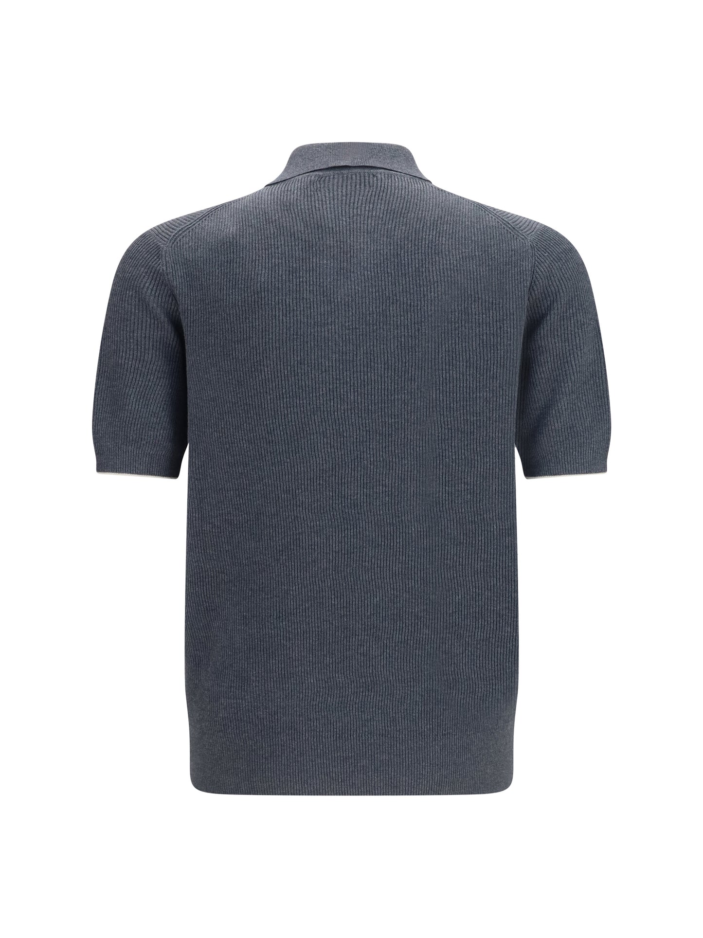 BRUNELLO CUCINELLI Cotton ribbed Polo