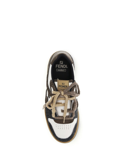 FENDI Leather Sneakers