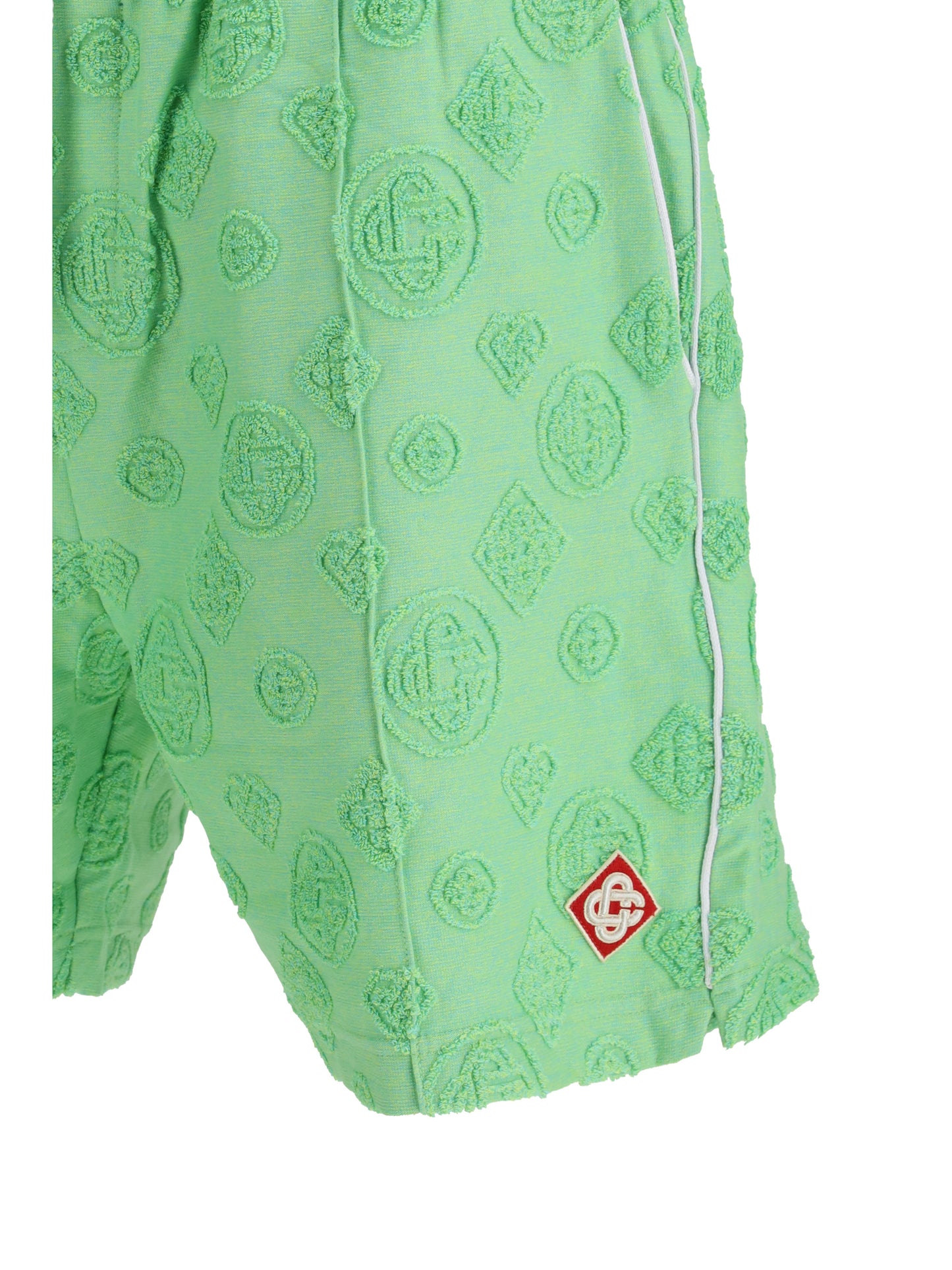 CASABLANCA Towelling Monogram Shorts