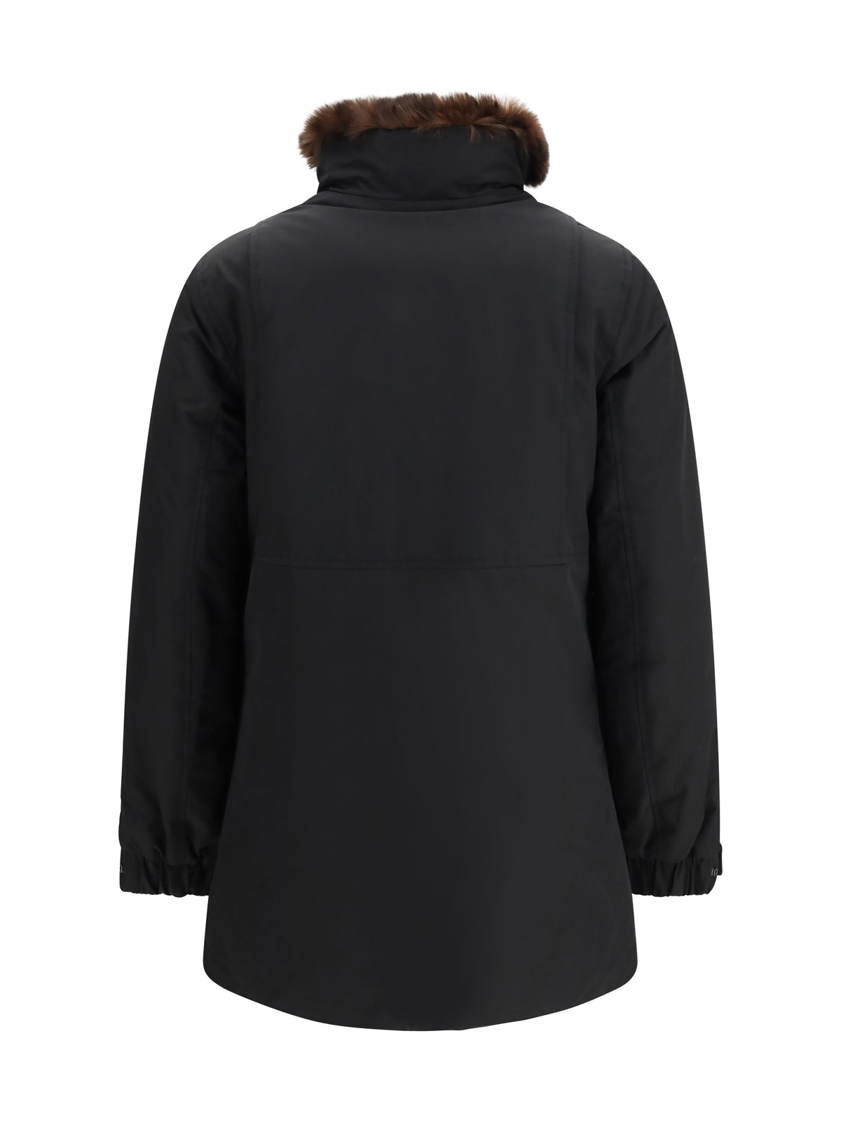 Woolrich Erie Ramar Cloth Insulated Jacket with Hood - Black